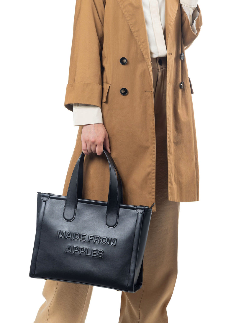 Miomojo Alma Tote Bag L Nero - Apple