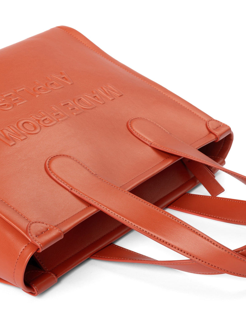 Miomojo Alma Tote Bag L Terracotta - Apple