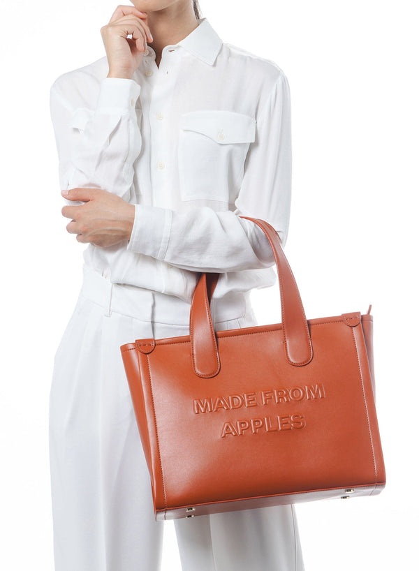 Miomojo Alma Tote Bag L Terracotta - Apple