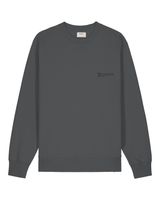 Immaculate Vegan - hewn. Mens Organic Cotton Relaxed-fit Sweatshirt in Anthracite
