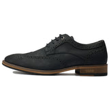 Immaculate Vegan - V.GAN Barley 2 Men's Vegan Leather Brogue Shoes | Black