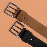 Immaculate Vegan - V.GAN Casual Men's Vegan Leather Belt | Tan