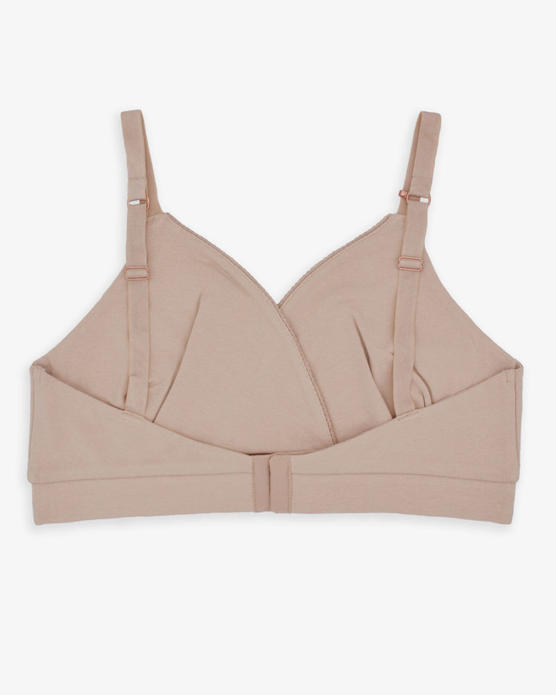 The Bshirt Breastfeeding & Maternity Bra in Sand