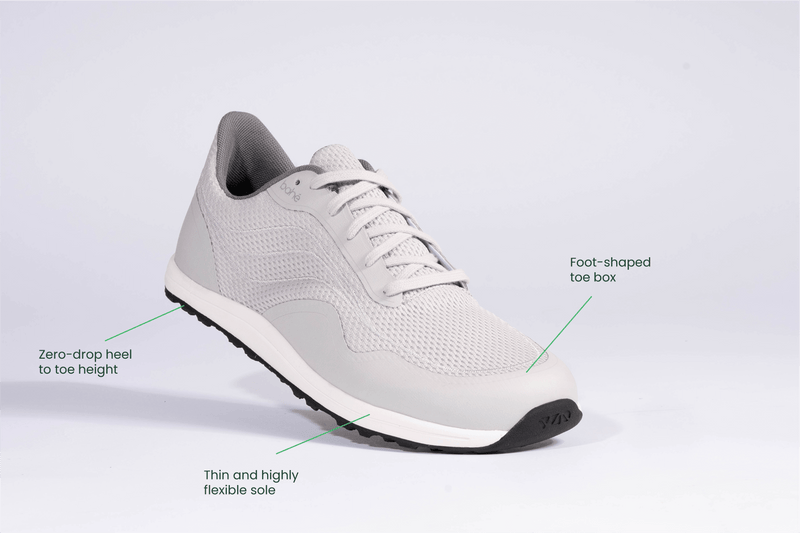 Bahé Revive Grounding Barefoot shoe (Men's) - Lunar Grey