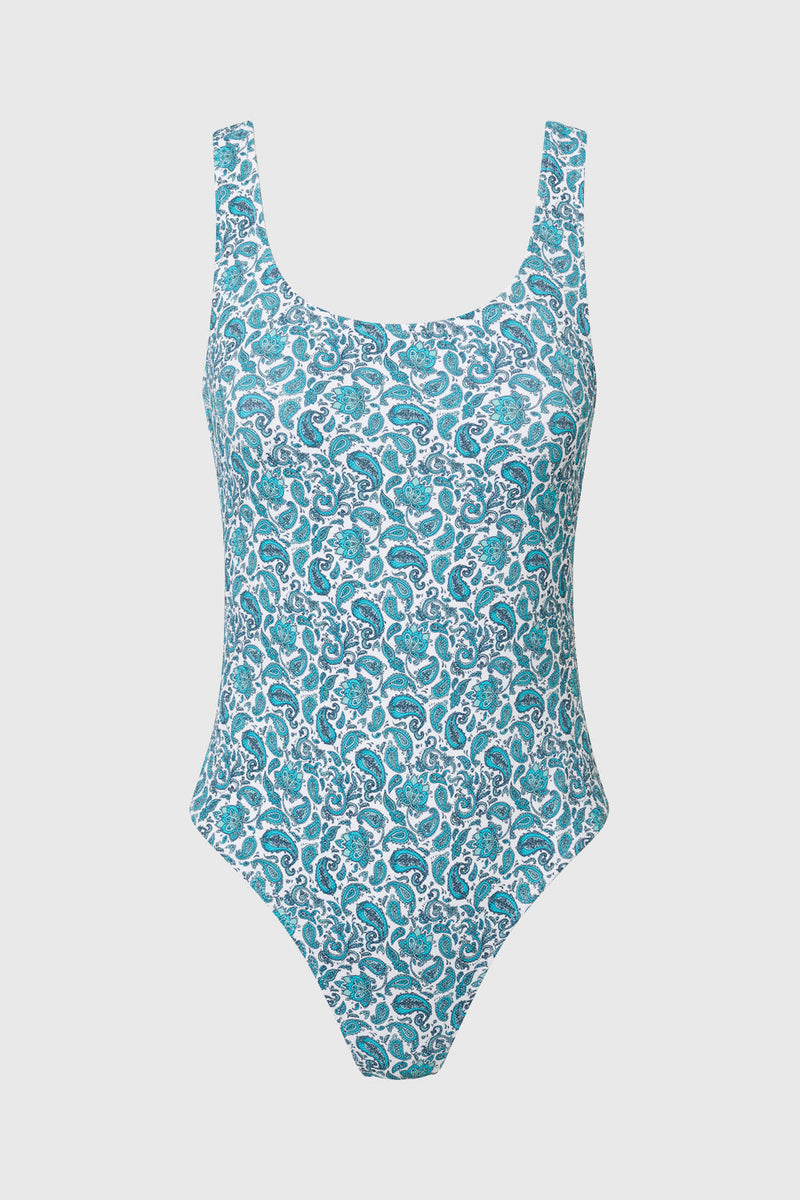 Balmins Recycled Polyamide One-piece Swimsuit | Paisley Print