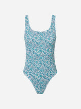 Immaculate Vegan - Balmins Recycled Polyamide One-piece Swimsuit | Paisley Print