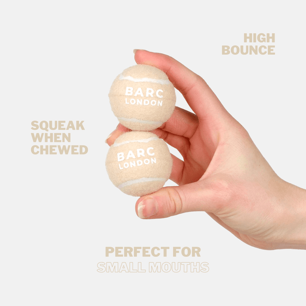 Barc London Cream Mini Dog Ball