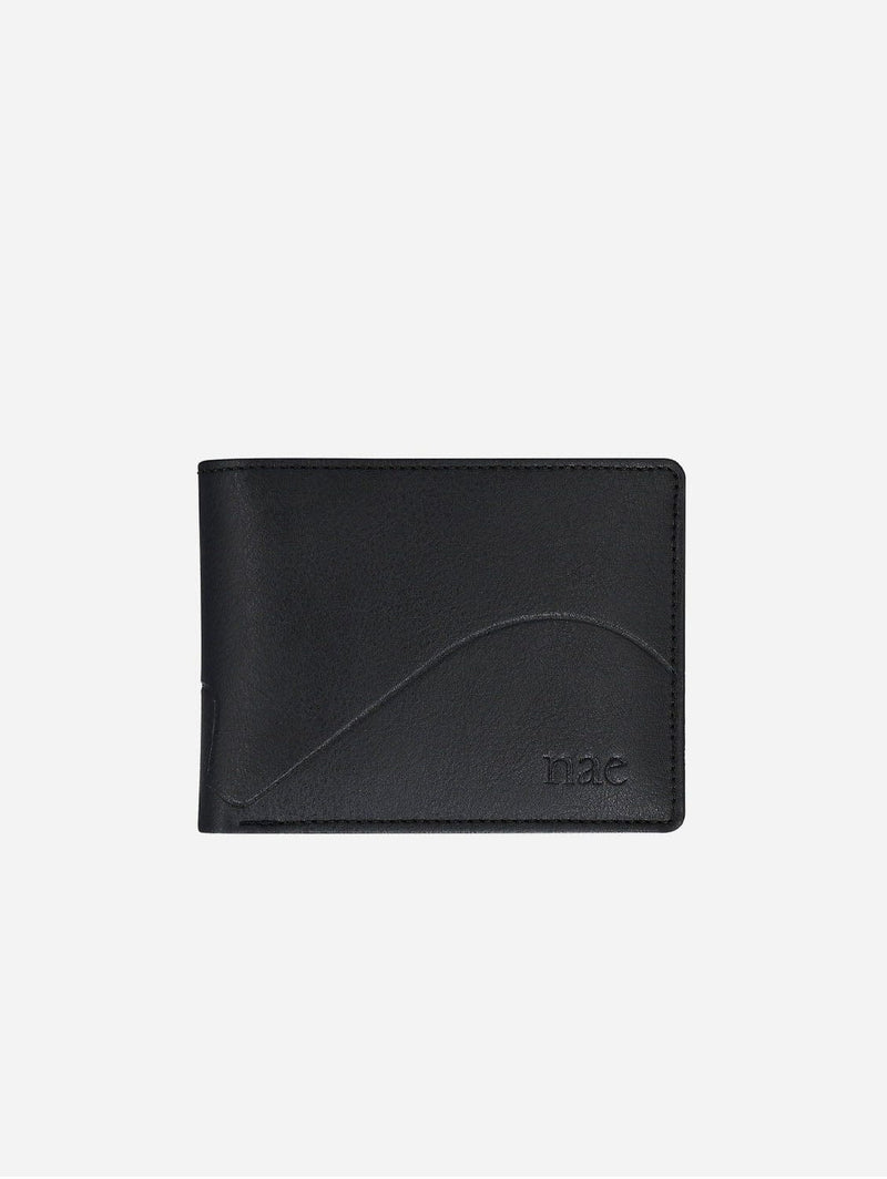 NAE Vegan Shoes Bari Vegan Leather Wallet | Black One Size