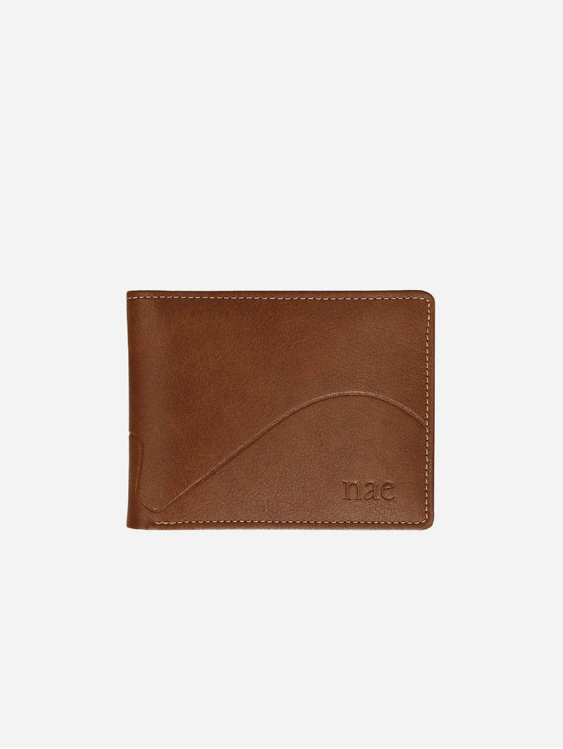NAE Vegan Shoes Bari Vegan Leather Wallet | Brown One Size