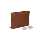 Immaculate Vegan - NAE Vegan Shoes Bari Vegan Leather Wallet | Brown One Size