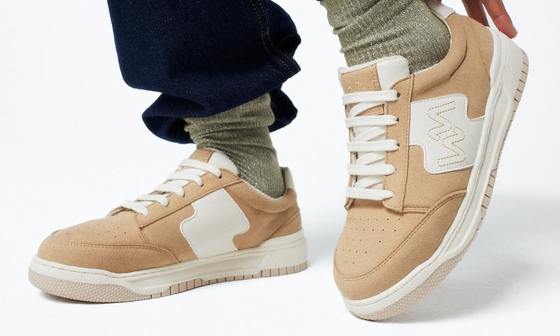 Dream Big Unisex Vegan Corn Leather Sneakers | Cafe Dune
