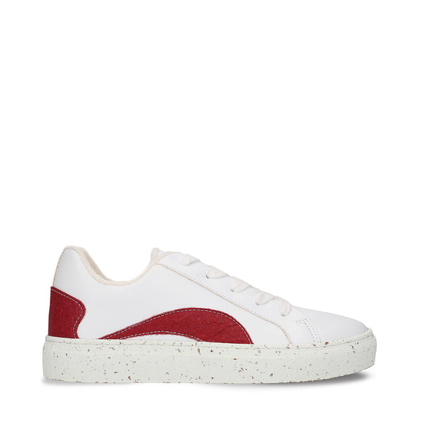 Berlin Unisex Piñatex & Apple Leather Vegan Sneakers | Red