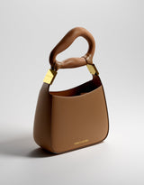 Immaculate Vegan - MAISON ADMIRE Brown vegan leather bag