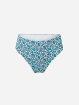 Immaculate Vegan - AQVA Swimwear Jondal Recycled Polyamide Bikini Bottom | Paisley Print XS