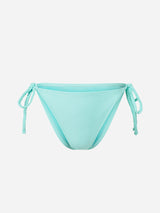 Immaculate Vegan - Tortuga Recycled Polyamide Bikini Bottom | AQVA Blue