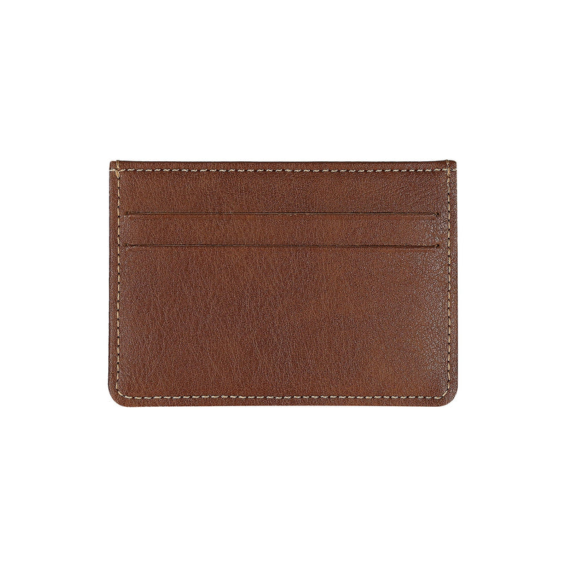 NAE Vegan Shoes Breda Vegan Leather Card Wallet | Brown One Size