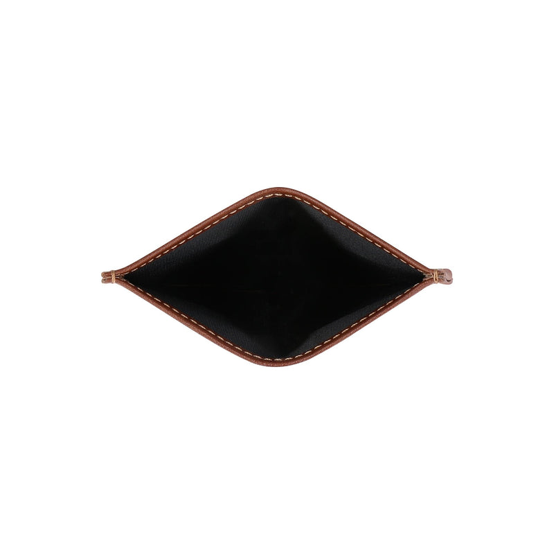 NAE Vegan Shoes Breda Vegan Leather Card Wallet | Brown One Size