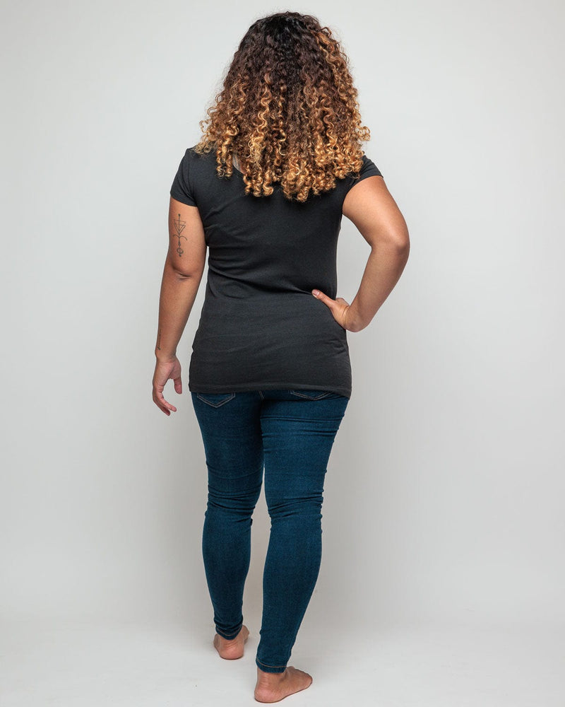 The Bshirt Nursing short sleeve t-shirt in Black