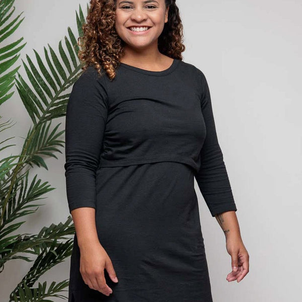 Nursing Tunic Cotton Dress