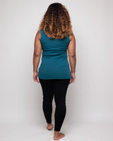 Immaculate Vegan - The Bshirt WOMEN'S VEST IN TEAL