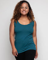 Immaculate Vegan - The Bshirt WOMEN'S VEST IN TEAL