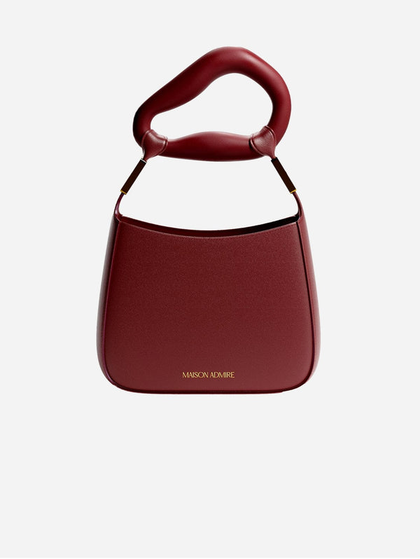 MAISON ADMIRE Lilith Vegan Bio Leather Bag | Burgundy
