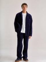 Immaculate Vegan - KOMODO Men's Stanley Organic Cotton Cord Jacket | Navy