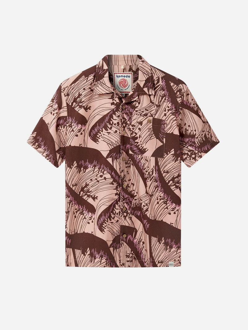 KOMODO SPINDRIFT - Organic Cotton Shirt - Pink Wave