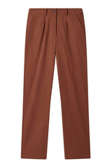 Immaculate Vegan - KOMODO BOWIE - Organic cotton trousers - Chocolate