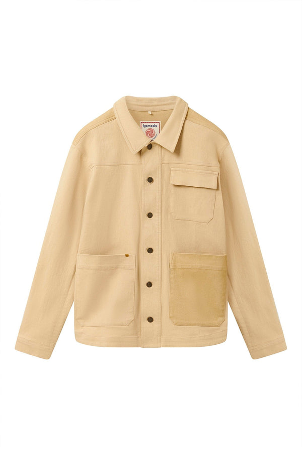 KOMODO CHRISTOPHIE - Organic Cotton Jacket- Sand patch