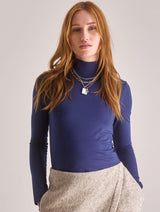Immaculate Vegan - Women's Skinilla Modal Top | Navy