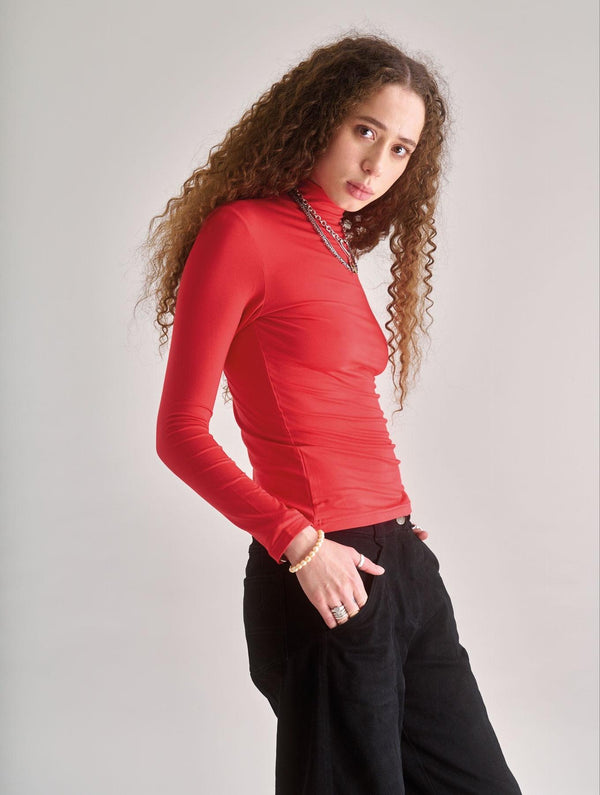 Women's Skinilla Modal Top | Red