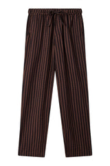 Immaculate Vegan - KOMODO JOSHUA - Organic Cotton Trouser - Brown Stripe