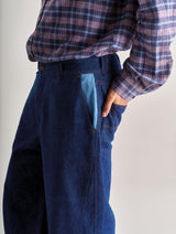 Immaculate Vegan - KOMODO Men's Makulu Organic Cotton Denim Trouser | Dark Denim