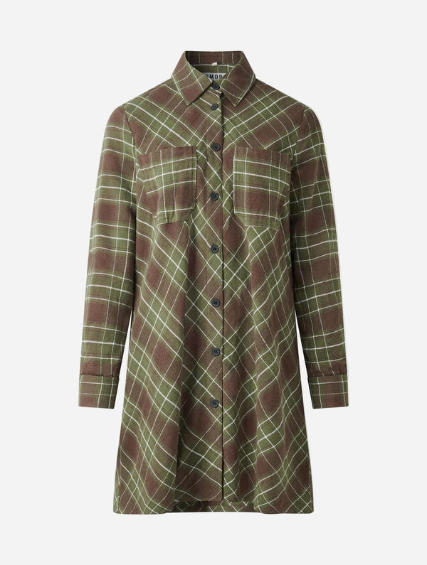 Women's Pearl Organic Cotton Dress | Green