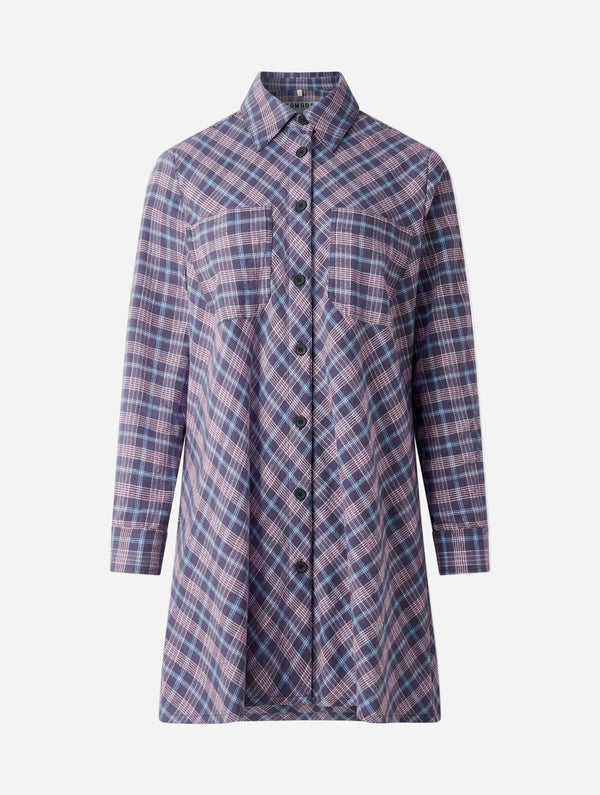 Women's Pearl Organic Cotton Dress | Purple