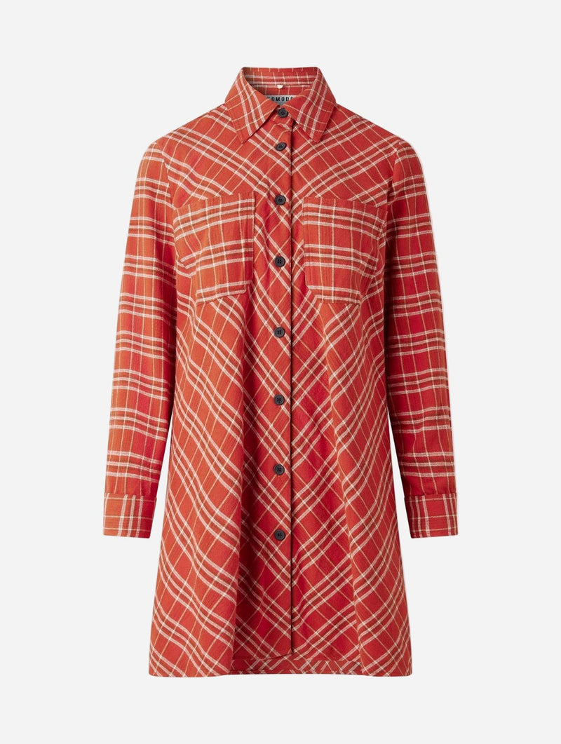 Women's Pearl Organic Cotton Dress | Red