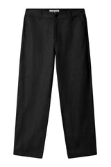 Immaculate Vegan - KOMODO MAKULU - Organic Linen Cotton Trouser - Black