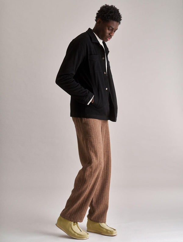 Men's Stanley Organic Cotton Tencel Jacket | Black