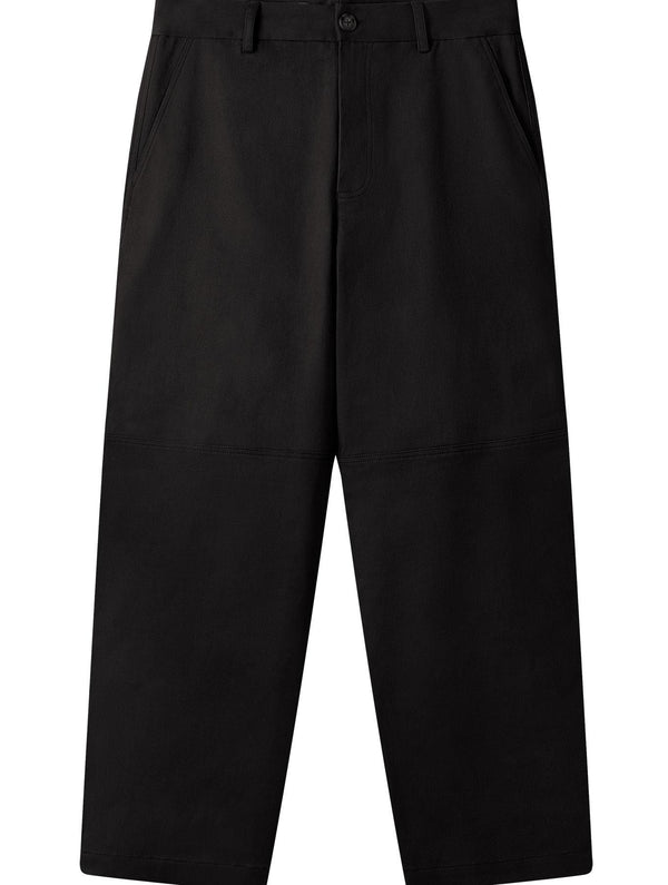 Men's Theo Organic Cotton Tencel Trouser | Black