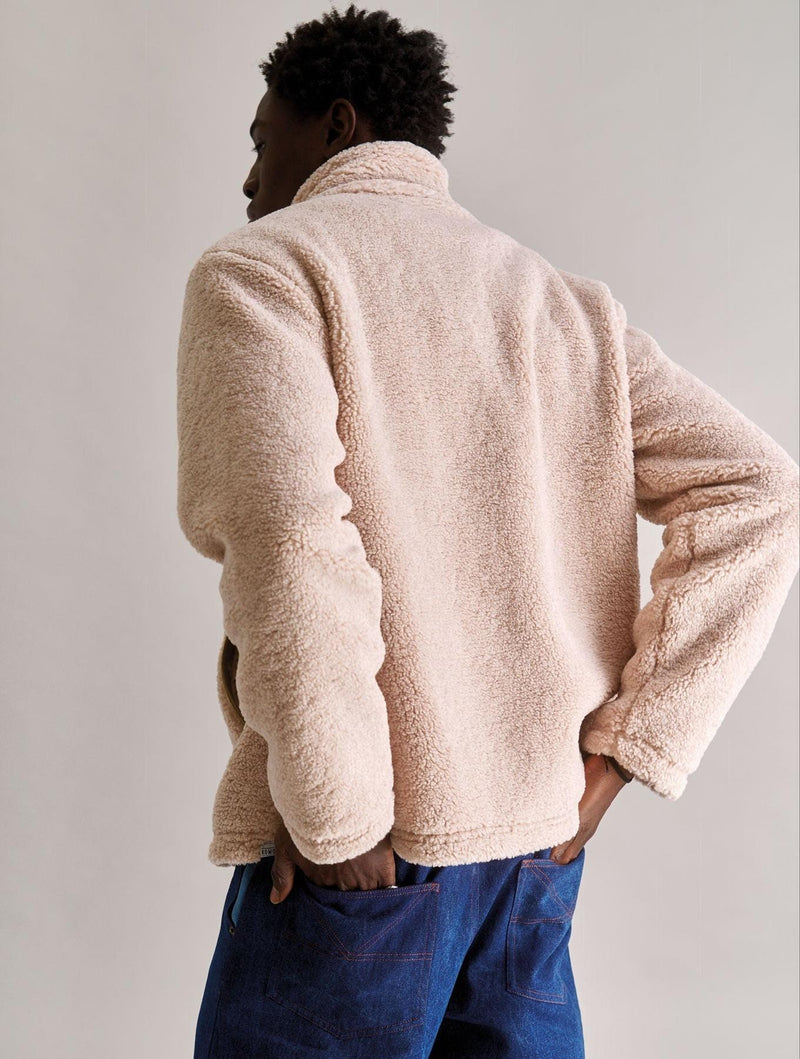 KOMODO Men's Drew Recycled PET Fleece Jacket | Sand