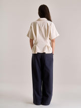Immaculate Vegan - Women's Amalie Cotton Tencel Top | Cream