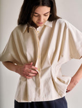 Immaculate Vegan - Women's Amalie Cotton Tencel Top | Cream