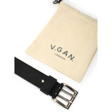 Immaculate Vegan - V.GAN Casual Men's Vegan Leather Belt | Black