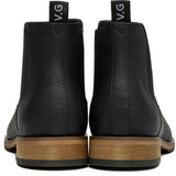 Immaculate Vegan - Chilli Men's Vegan Leather Chelsea Boots | Black