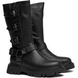 Immaculate Vegan - Cosmic Women's Vegan Leather Biker Boots | Black