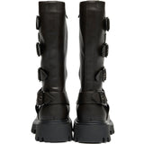 Immaculate Vegan - Cosmic Women's Vegan Leather Biker Boots | Black
