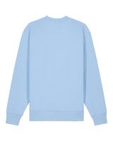 Immaculate Vegan - hewn. Womens Organic Cotton Relaxed-fit Sweatshirt in Sky Blue