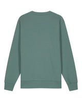 Immaculate Vegan - hewn. Womens Organic Cotton Relaxed-fit Sweatshirt in Eucalyptus Green