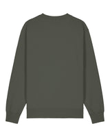 Immaculate Vegan - hewn. Womens Organic Cotton Relaxed-fit Sweatshirt in Pine Green Khaki